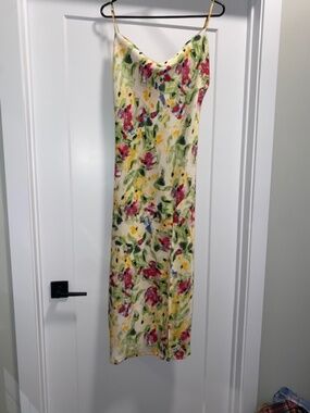 Paper Heart Floral Slip Dress NWOT